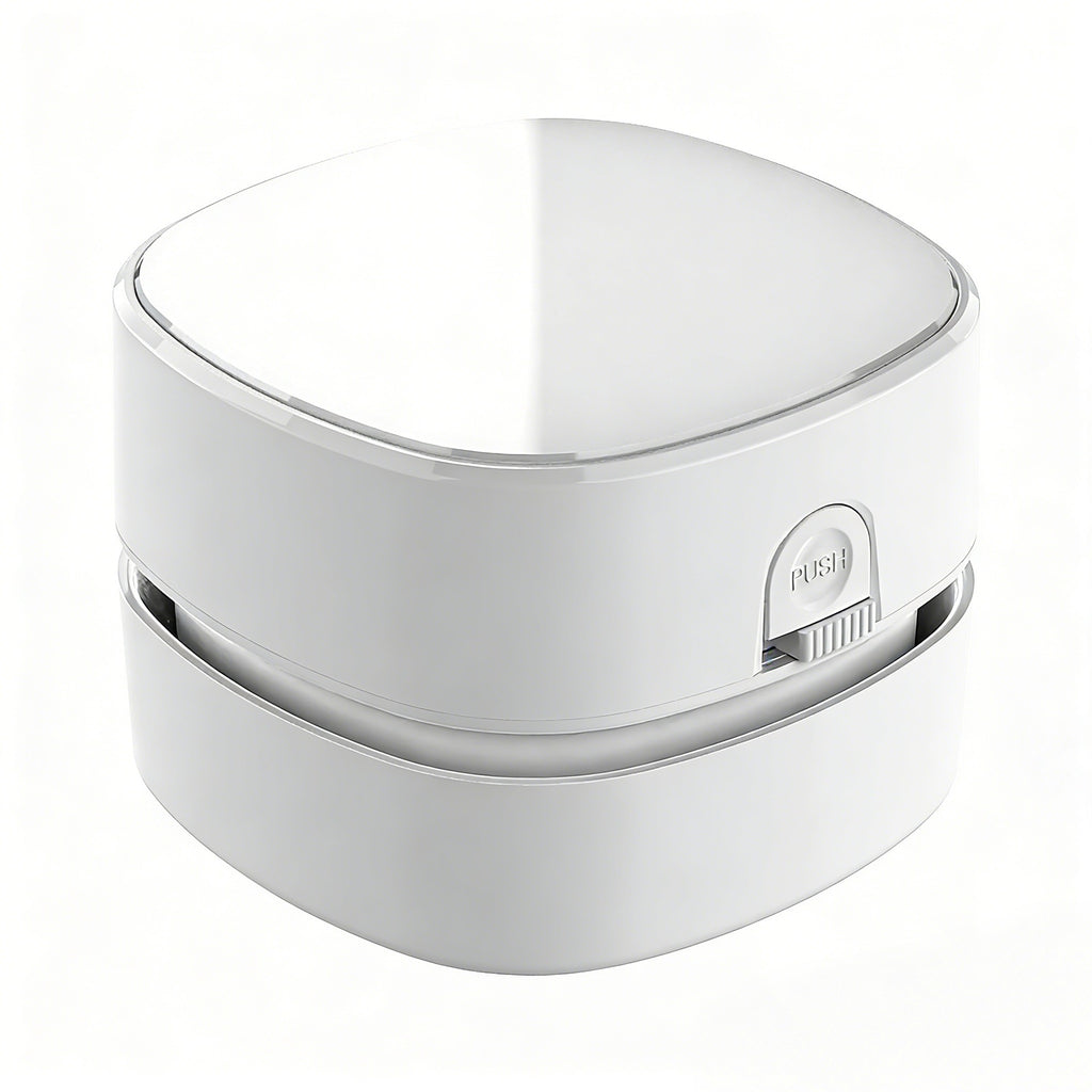 DeskVac™ Mini Aspiradora Portátil | Potente, Recargable y Perfecta para Escritorios